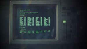Videohive Retro BootUp Logo Logo Stings template preview