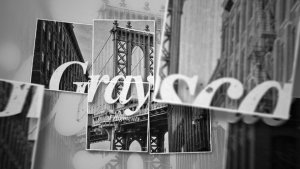 Videohive Grayscale Urban Frames Openers template preview