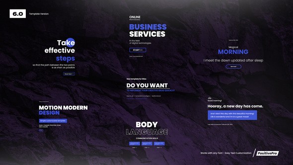 Videohive Business Titles 44039784 Titles template preview