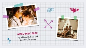Videohive Love Story - Romantic Sketchbook Slideshow Video Displays template preview