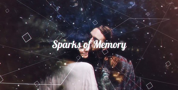 Videohive Sparks of Memory Openers template preview