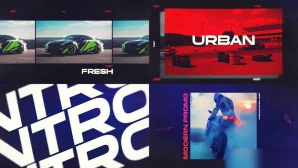 Videohive Car Racing Sports Opener Openers template preview