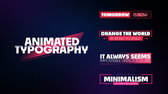 Videohive Animated Titles 60573958 Titles template preview