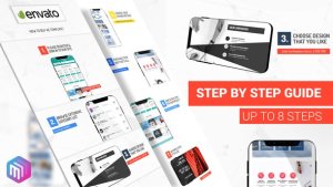 Videohive How To Use - Step by Step Guide. Smartphone Version Video Displays template preview
