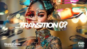 Videohive Bubble Ripple Transition Elements template preview