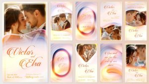 Videohive Wedding Invitation Instagram Reels Stories 55271192 Video Displays template preview