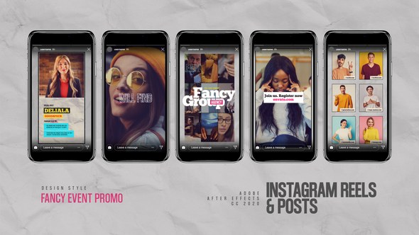 Videohive Instagram Reels Fancy Event Promo Product Promo template preview