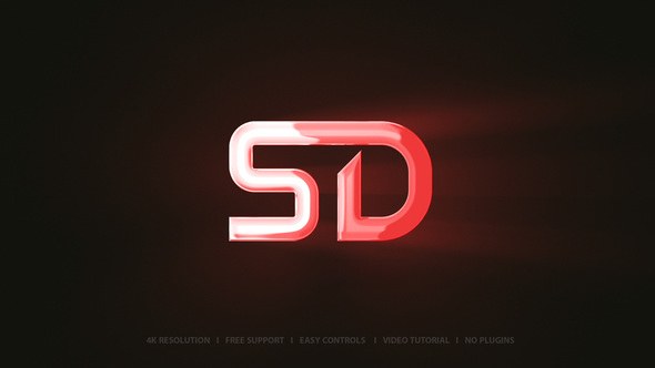 Videohive Light Logo Reveal 55762256 Logo Stings template preview