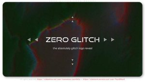 Videohive Zero Glitch Logo Reveal Logo Stings template preview