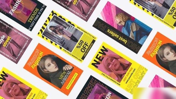 Videohive New Collection Fashion Instagram Story Elements template preview