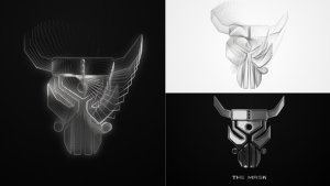 Videohive Elegant Wireframe Logo Logo Stings template preview