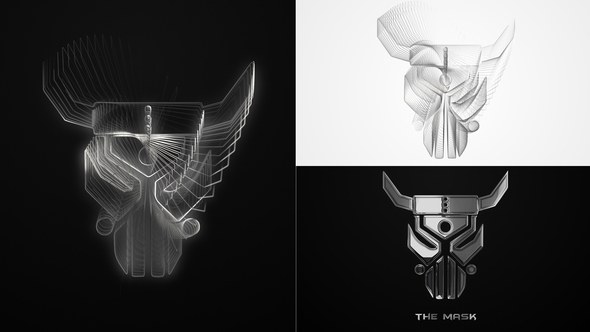 Videohive Elegant Wireframe Logo Logo Stings template preview