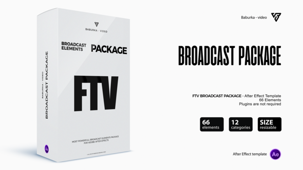 Videohive Broadcast Package 22648322 Broadcast-packages template preview