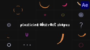Videohive Plasticine Abstract Shapes | After Effects Elements template preview