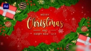 Videohive Merry Christmas Intro 49001920 Openers template preview