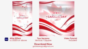 Videohive Canada Day l Canadian National Day Openers template preview