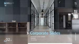 Videohive Corporate Slides Social Media Openers template preview