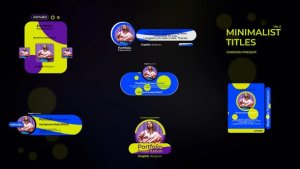 Videohive Minimalist Titles 46474245 Titles template preview