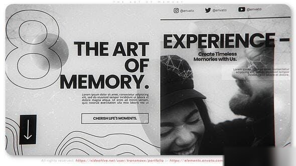 Videohive The Art Of Memory Openers template preview