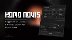 Videohive Animated Typeface - Homo Novis Titles template preview