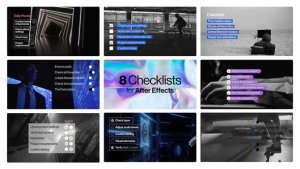 Videohive Checklist Video Template Infographics template preview