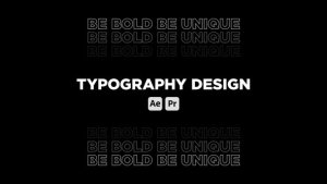 Videohive Typography 53439044 Openers template preview