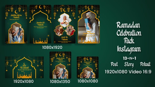 Videohive Ramadan Celebration Pack Ramadan template preview