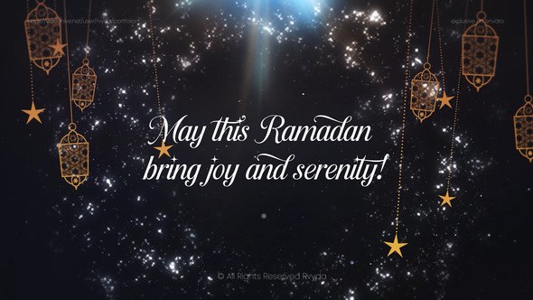 Videohive Ramadan Mubarak Opener 57146933 Ramadan template preview