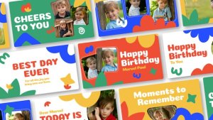 Birthday Vibrant Openers template preview