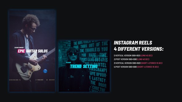 Videohive Instagram Promo Reels Product Promo template preview