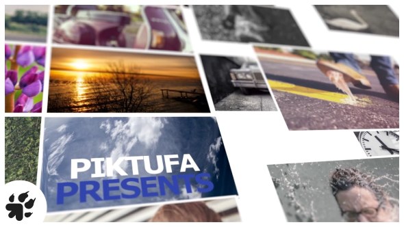 Photo Gallery Memories Video Displays template preview
