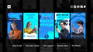 Videohive Influencer Instagram Reels Product Promo template preview