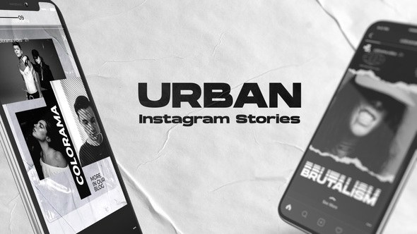 Videohive Urban Instagram Stories 28968779 Broadcast-packages template preview