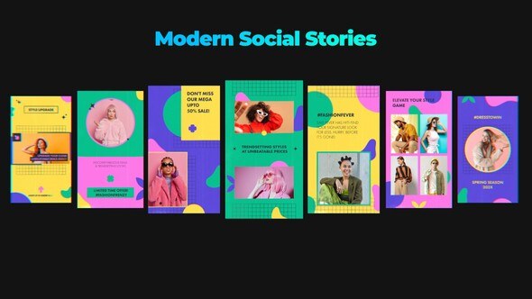Videohive Modern Social Stories Product Promo template preview