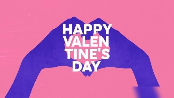 Videohive Grunge Valentine Openers template preview