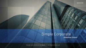 Videohive Corporate Slideshow 46704567 Video Displays template preview