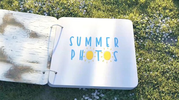 Videohive Summer Photo Album 24115694 Video Displays template preview