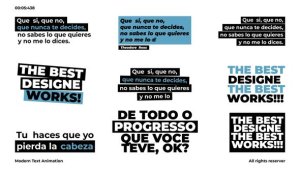 Videohive Modern Text Animation | After Effects Titles template preview