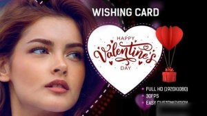 Videohive Valentine's Day Wishing Card Openers template preview
