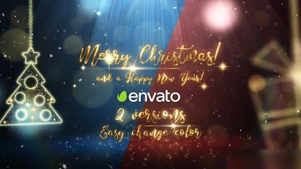 Videohive Christmas Magic Titles 25193690 Openers template preview