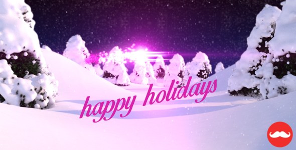 Christmas Video Displays template preview