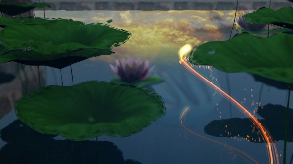 Lotus Pond Opener Video Displays template preview