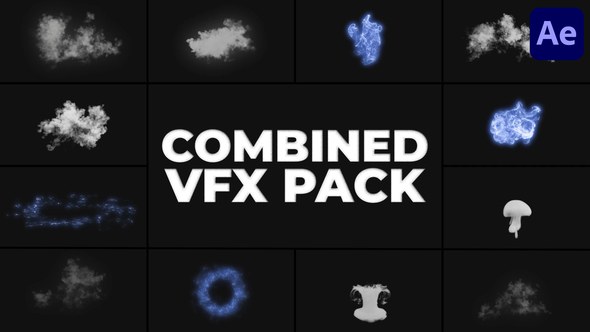 Videohive Combined VFX Pack for After Effects 48671775 Elements template preview