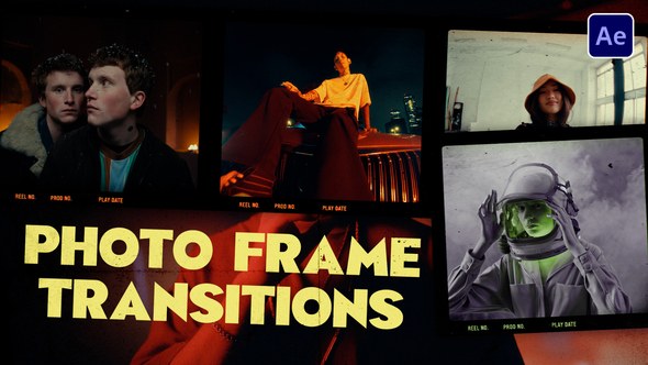 Videohive Photo Frame Transitions 57845114 Elements template preview