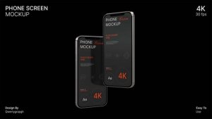 Videohive Phone Screen Mockup 55890815 Product Promo template preview
