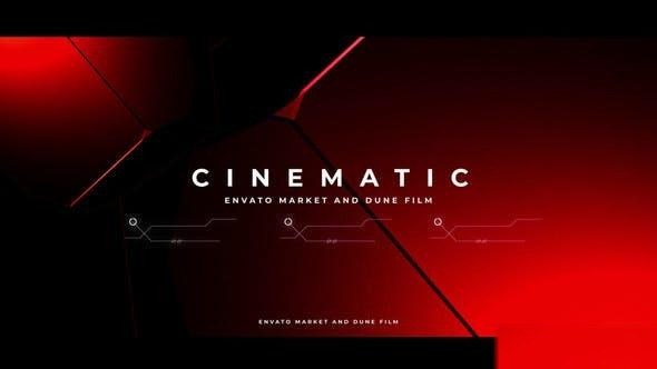 Videohive Cine Trailer Openers template preview