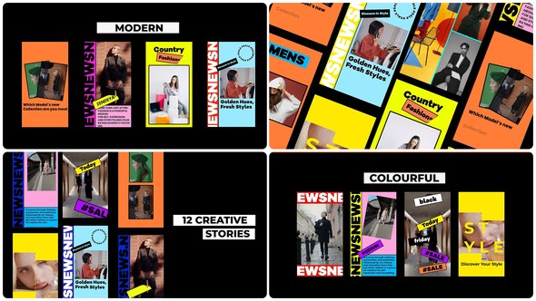 Videohive Fashion Sale Instagram Stories PP Product Promo template preview