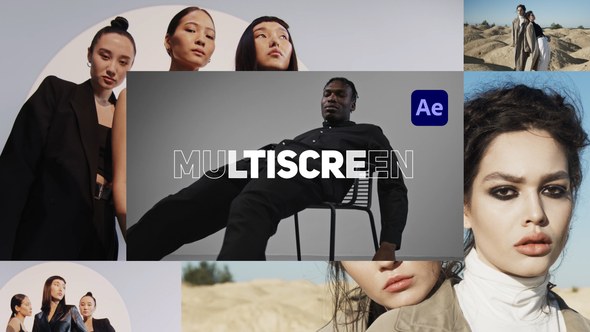Minimal Slideshow Premiere Pro template preview