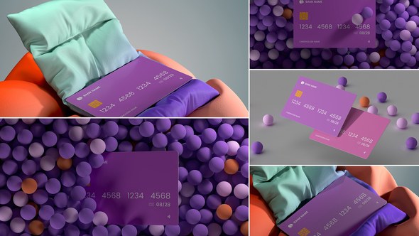 Videohive Credit Card Mockup 50209576 Product Promo template preview