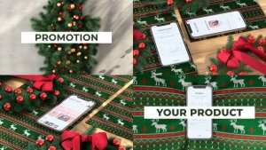 Videohive Christmas App Promo 2022 Product Promo template preview